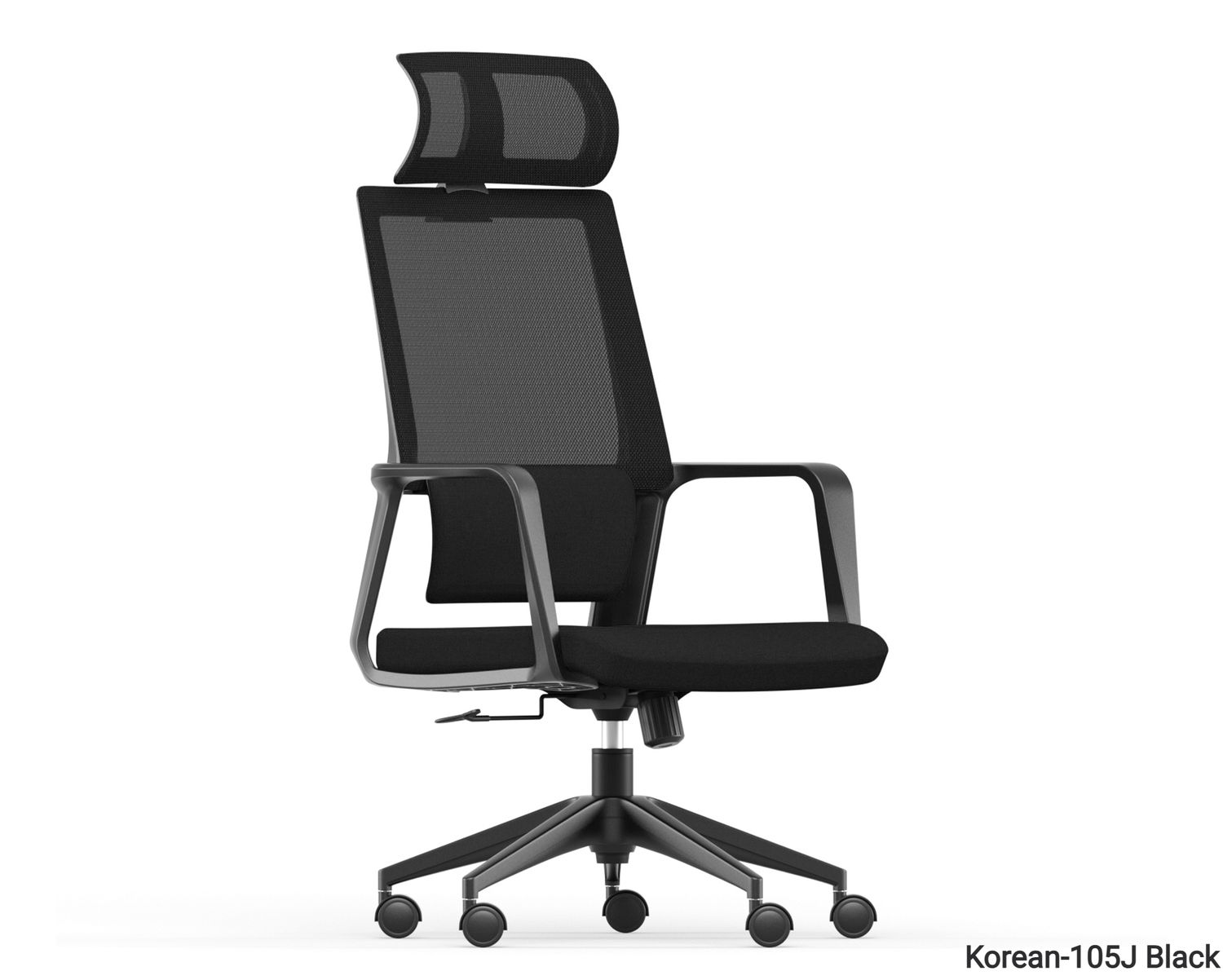 Ofix Korean-105J High Back Mesh Chair (Black, Burgundy, Grey), Model: Korean-105J Black
