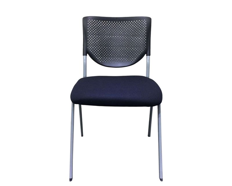 Ofix Deluxe-C01 School/Waiting Chair (Black+Grey) Ofix Deluxe-C01 School/Waiting Chair (Black+Grey)
