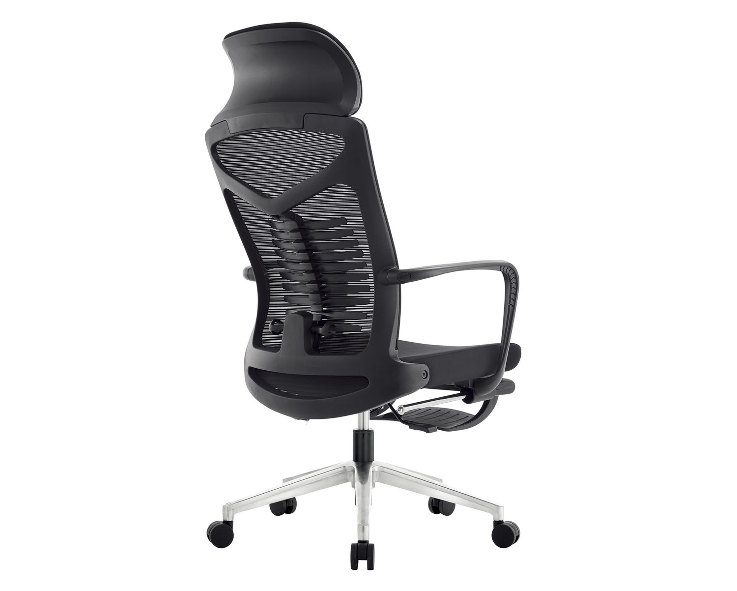 XTM Premium X13 PRO  / Premium X13 XTM Bionic Spine Support Chair w/ Footrest (Aluminum Base) (Black) (2 Years Warranty)