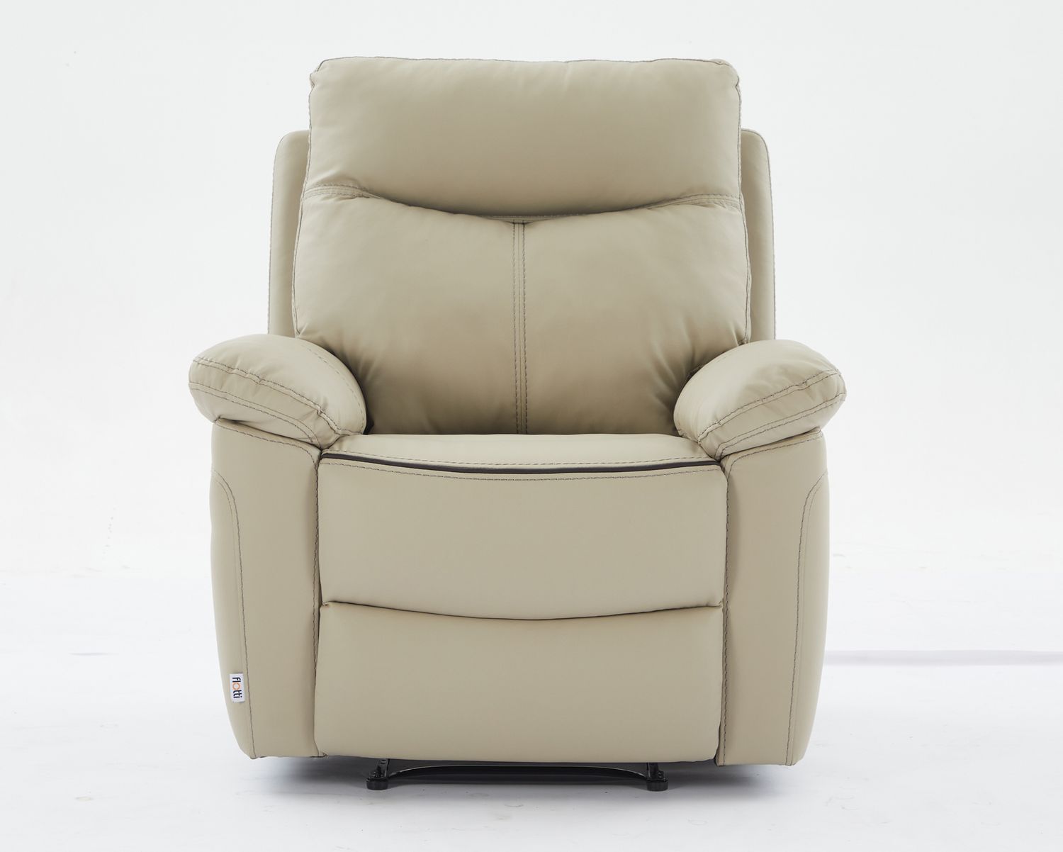 Flotti Adelina Vintage PU Cover / Fabric Cover Manual Recliner (Beige, Grey, Black, Brown)