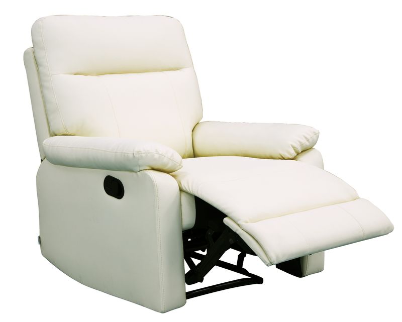 Flotti Megara 1-Seater PU Leather (Manual Recliner) (Beige) Flotti Megara 1-Seater PU Leather (Manual Recliner) (Beige)