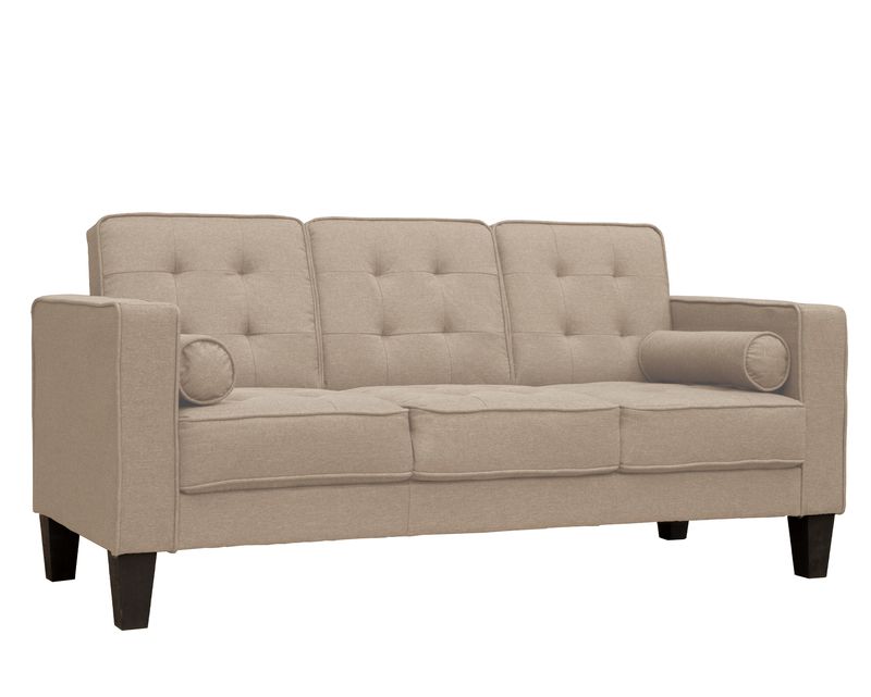 Flotti Mallory 3-Seater Sofa w/ Cupholder (Black, Grey, Beige) Flotti Mallory 3-Seater Sofa w/ Cupholder (Black, Grey, Beige)