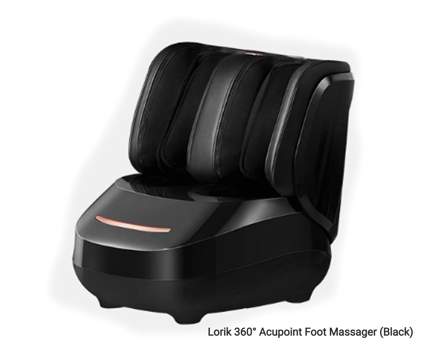 Flotti Lorik Feet Kneading, Calf Heating, 4D Full Wrap Foot Massager (Black), COLOR: Lorik 360° Acupoint Foot Massager (Black)