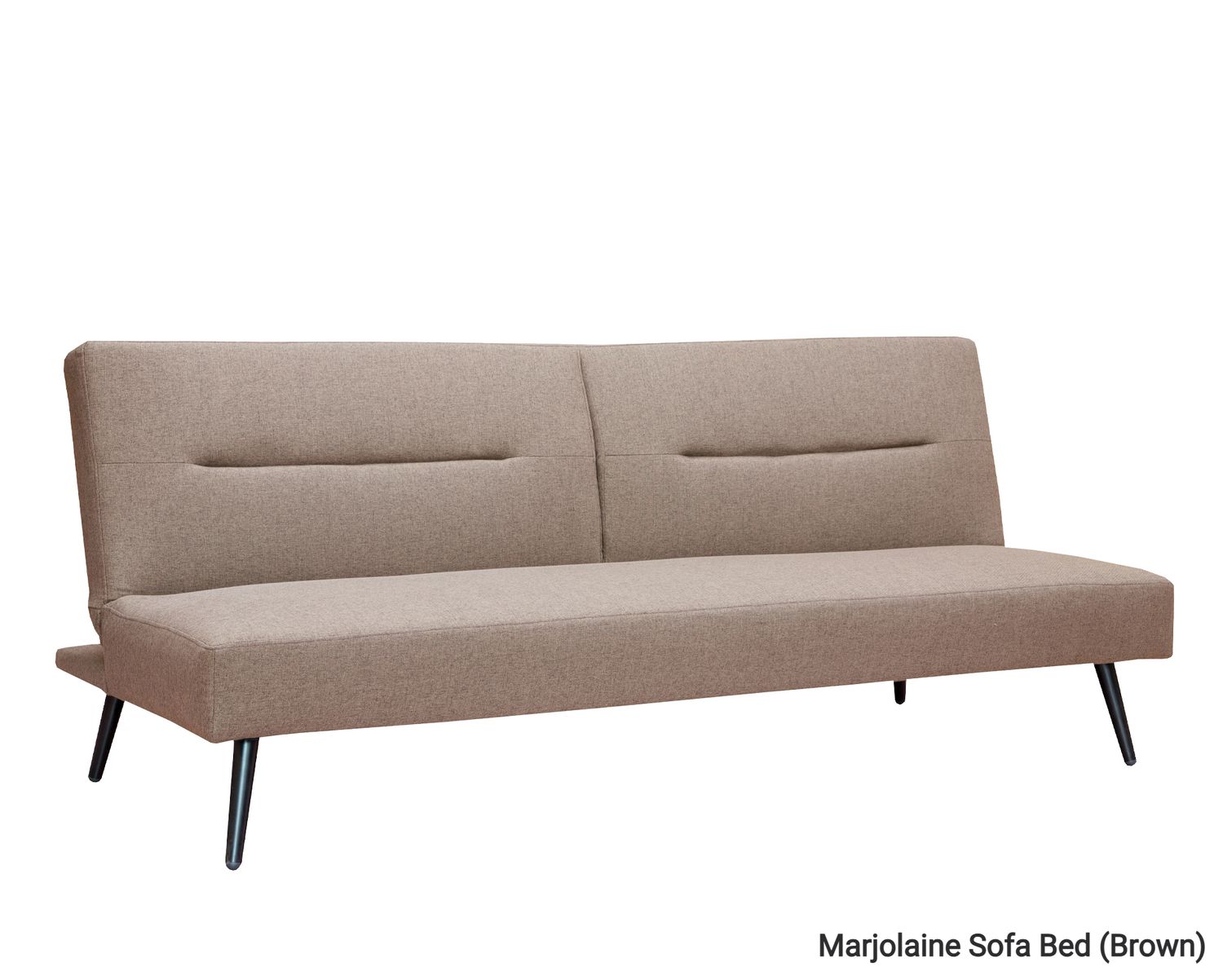 Flotti Marjolaine Water-Repellent Fabric Sofa Bed  (Grey, Brown), Colors:: Marjolaine Sofa Bed (Brown)