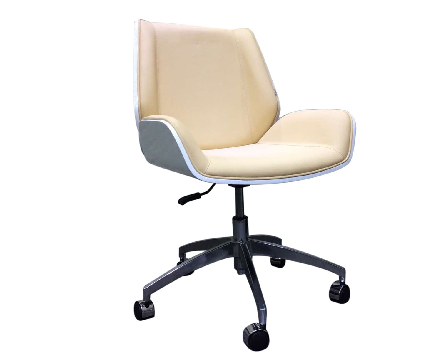 Ofix Premium H5 Bentwood Office Chair (Beige, Grey)