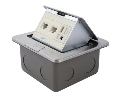 ArtLed Socket PL001 (1pc Tel+1pc Computer Socket) ArtLed Socket PL001 (1pc Tel+1pc Computer Socket)