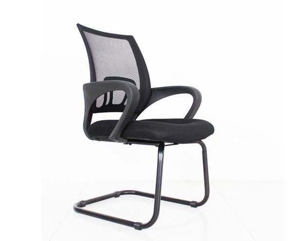 Ofix Deluxe-16W Waiting Chair Mid Back Mesh (Black)