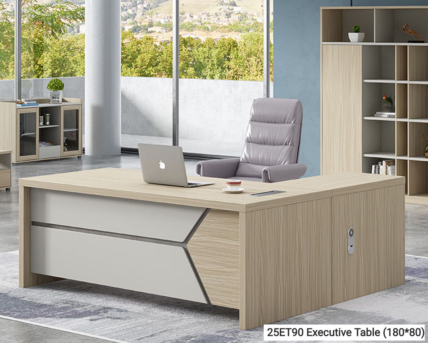 Ofix 25ET90 Executive Table (180*80), Model: 25ET90 Executive Table (180*80)