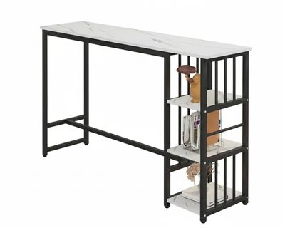 Ofix Saga Bar Table (140*40) (White) Ofix Saga Bar Table (140*40) (White)