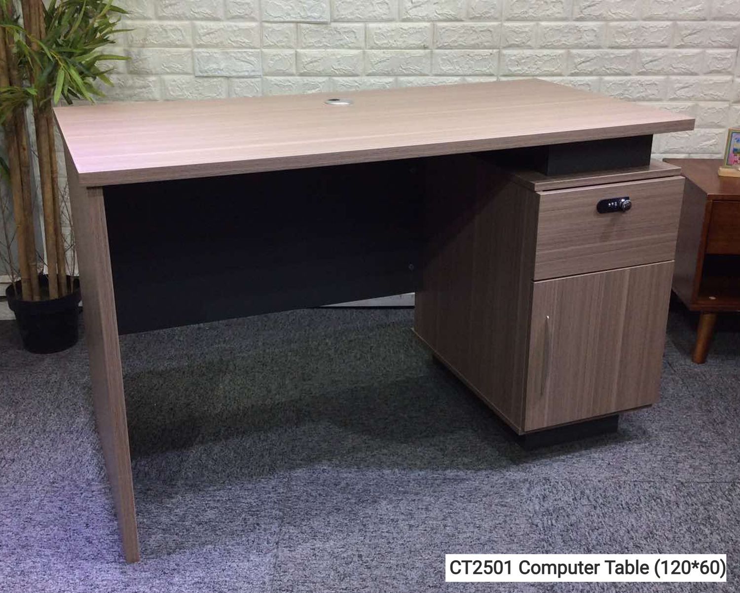 Ofix CT2501 Computer Table (120*60), Color: CT2501 Computer Table (120*60)