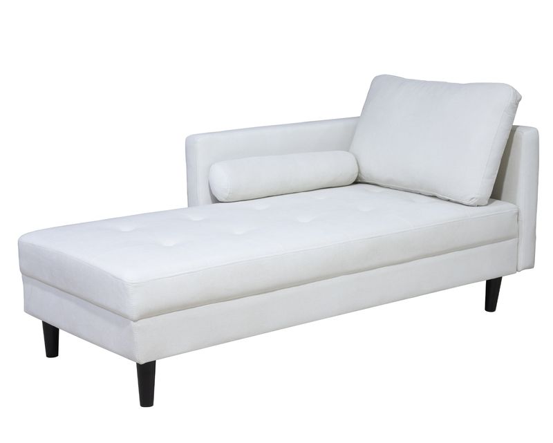 Flotti Emma Chaise Lounge Bed (Beige, Grey)