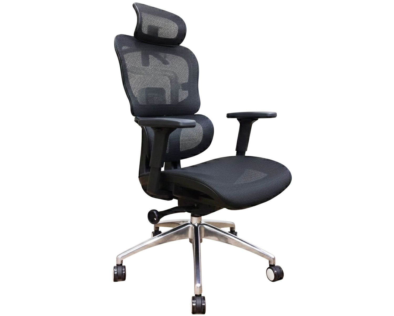 Ofix Korean-X20-PRO 3D Armrest Office Chair (Black)