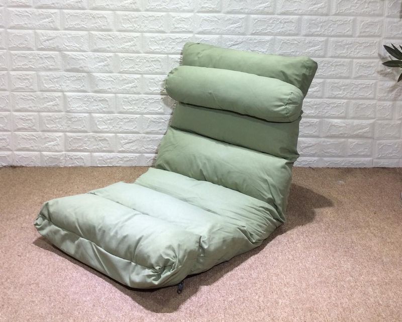 Flotti Ivory Floor Sofa (Green, Yellow, Pink, White)