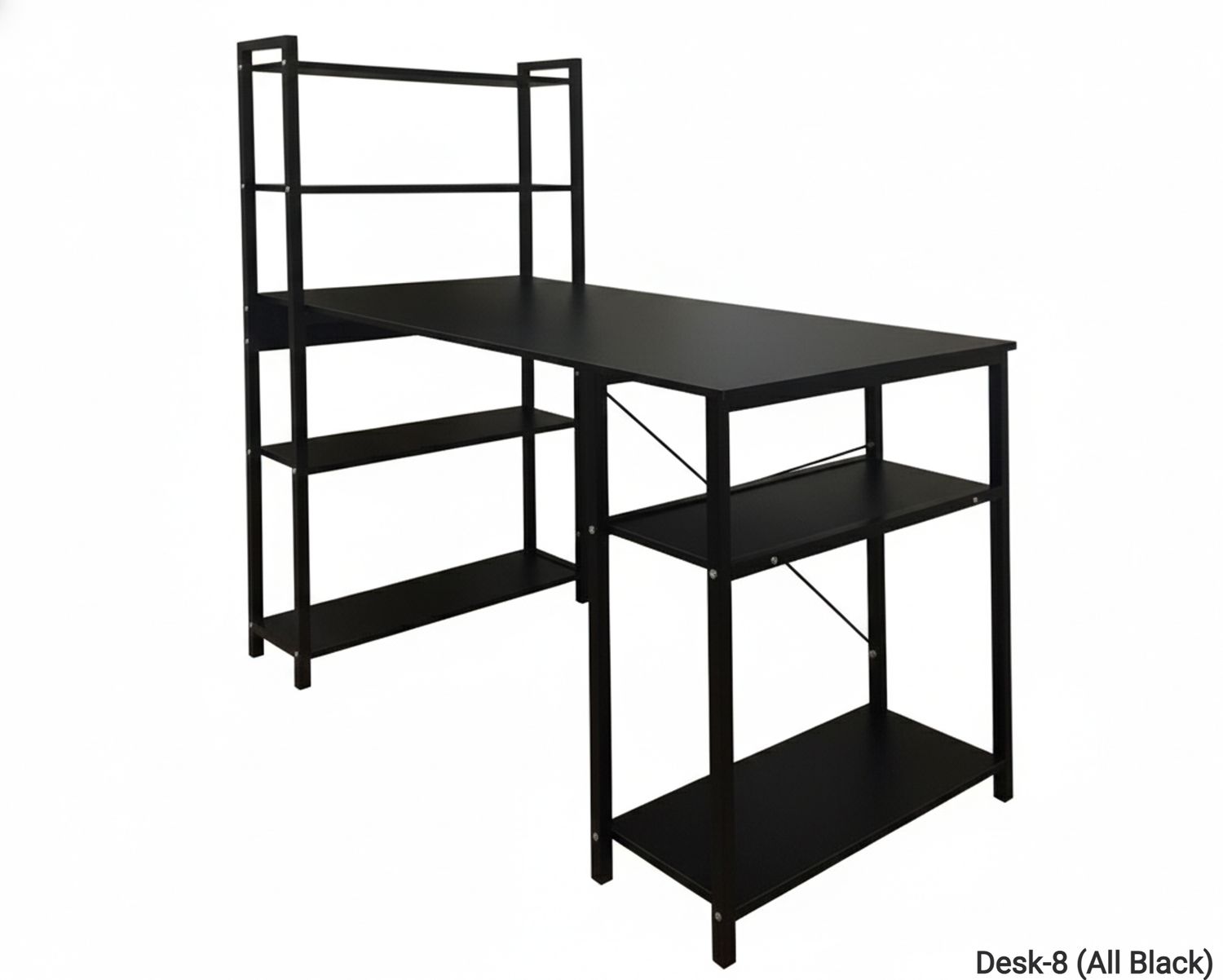 Ofix Desk 8 (All Black) (120x60), Model:: Desk-8 120x60 (All Black)