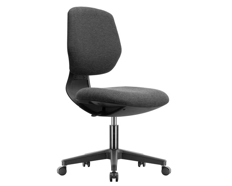 Ofix Deluxe Alexa Ergonomic Office Chair (2D Lumbar Support) (Black)