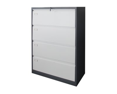 Ofix Lateral Steel Filing 4 Drawer Cabinet