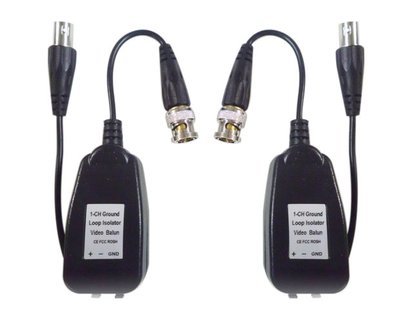 Qube VIDEO BALUN GP-23VB (GROUND LOOP ISOLATOR, 1CH IN AND OUT SIGNAL TRANSMISSION)