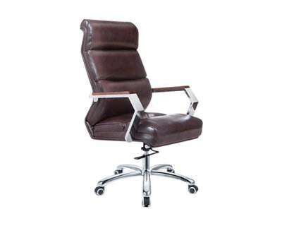 Ofix Premium-1 High Back PU Chair (Brown) Ofix Premium-1 High Back PU Chair (Brown)