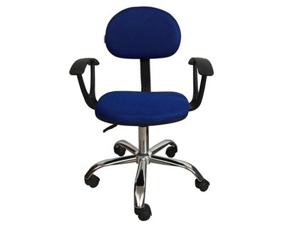 Ofix Deluxe-17A with Arm Rest, Mid Back Mesh Chair (Blue) Ofix Deluxe-17A with Arm Rest, Mid Back Mesh Chair (Blue)