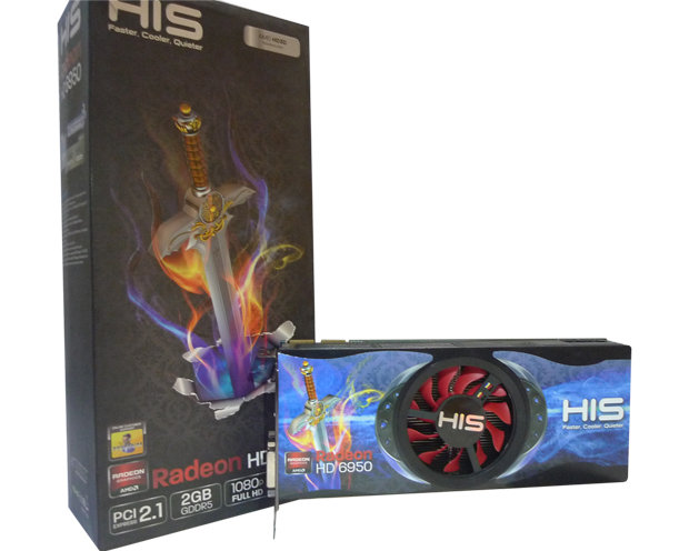 HIS RADEON HD6950 2GB GDDR5 256BIT