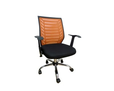 Ofix Deluxe-7 Mid Back Mesh Chair (Orange) Ofix Deluxe-7 Mid Back Mesh Chair (Orange)