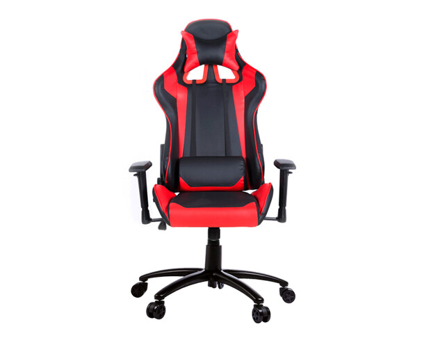 OFX Gideon Steel Base/Nylon Gaming Chair (Black+Red, White+Pink, Black+Blue)