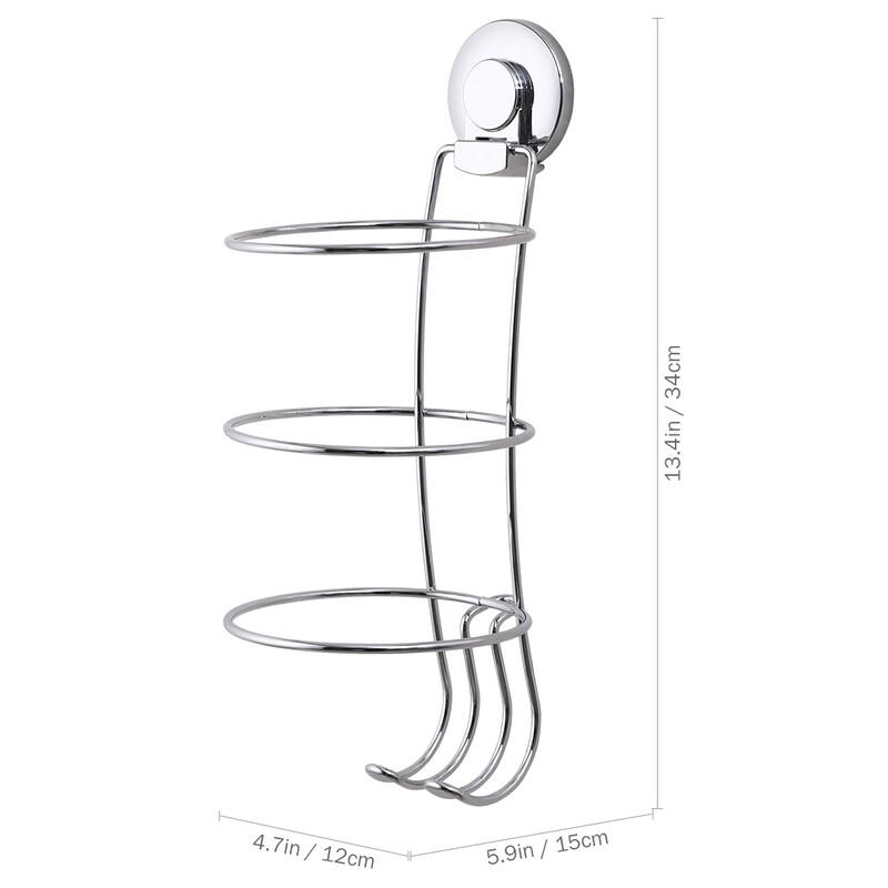MYKE Suction Cup Hair Dryer Holder