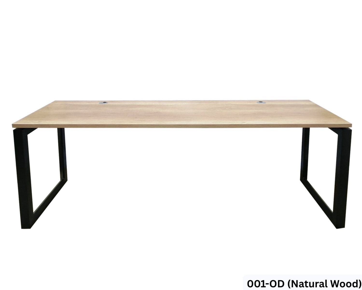 Ofix 200x60 Office Table (Natural Wood, Teakwood), Model: 001-OD (Natural Wood Color)
