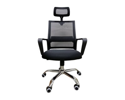 Ofix Deluxe-45 High Back Mesh Chair (Black, Red, Orange, Blue, White)