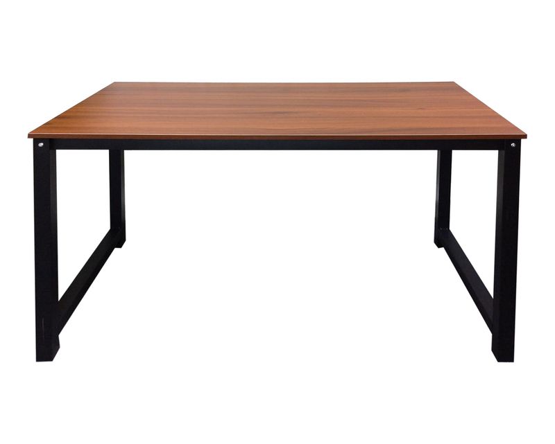 Ofix Desk 6 (120x60) (Teakwood, Black, White)