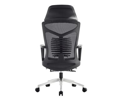 Ofix Premium X13 PRO / Premium X13 XTM Bionic Spine Support Chair w/ Footrest ( Aluminum Base) (Black)