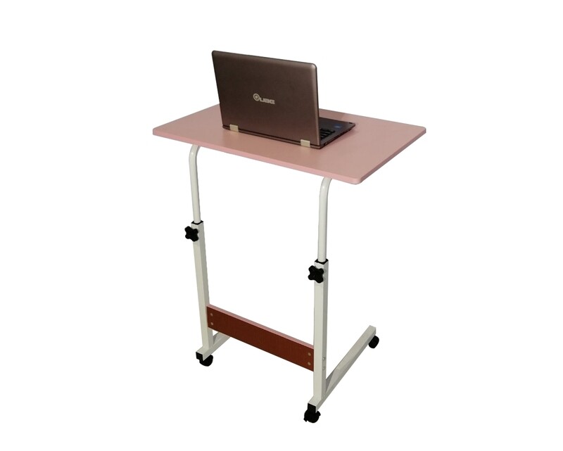 Ofix Aurora Adjustable Multi-functional Bed Side/Laptop Desk (Pink)