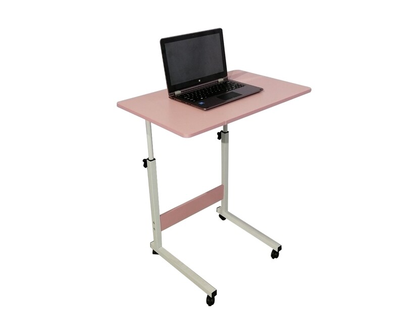 Ofix Aurora Adjustable Multi-functional Bed Side/Laptop Desk (Pink)