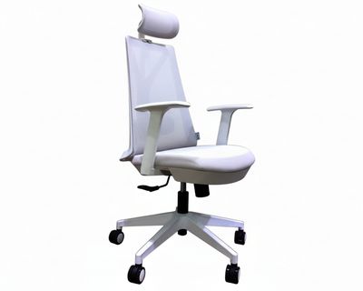 Ofix Korean-108H/ 109H High Back Mesh Chair (All Black, All White, Grey+Black)