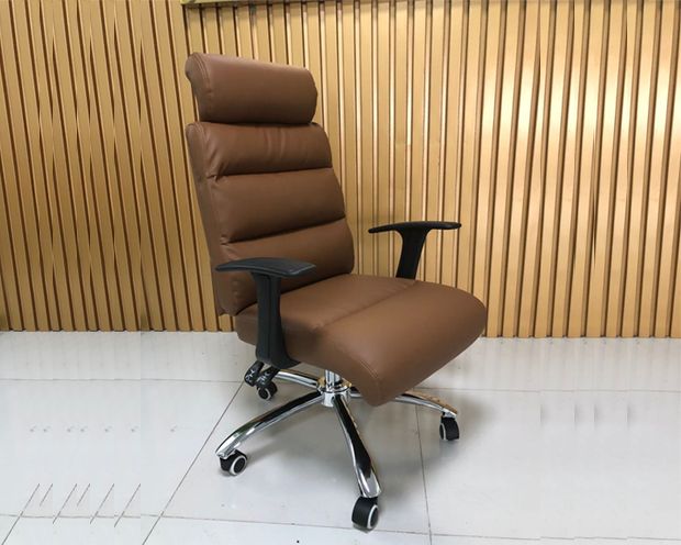 Ofix Premium-15 High Back PU Chair (Brown)