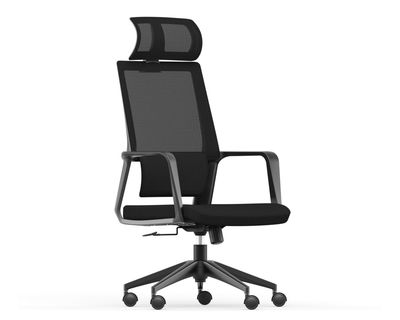 Ofix Korean-105J High Back Mesh Chair (Burgundy, Grey, Black)