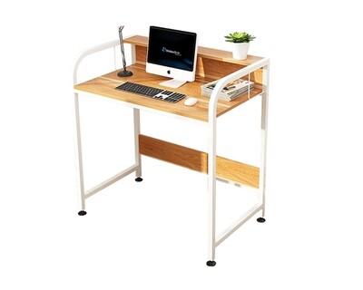 (Sale) Ofix Desk 11 (100x50) (Yellow Pearwood) (Top Dents &amp; Scratches)