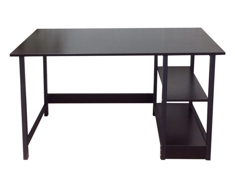 Ofix Desk 18 with Storage (White, Black) (120*60)
