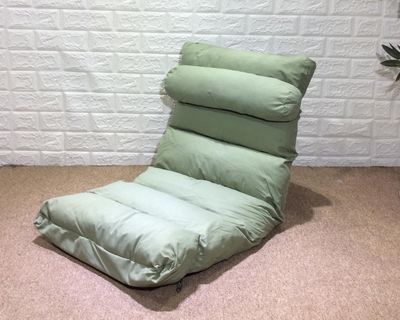 Flotti Ivory Floor Sofa (Green, Yellow, Pink, White, Orange)