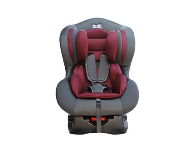 Flotti Luna Adjustable Baby Car Seat 0-4yrs. old (up to 18kgs.) (With ICC Certificate) (Grey, Wine Red)