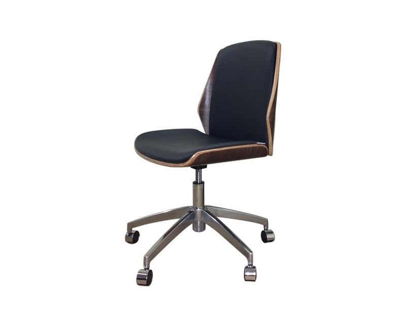 Ofix Premium H3 Bentwood Office Chair (White, Black)