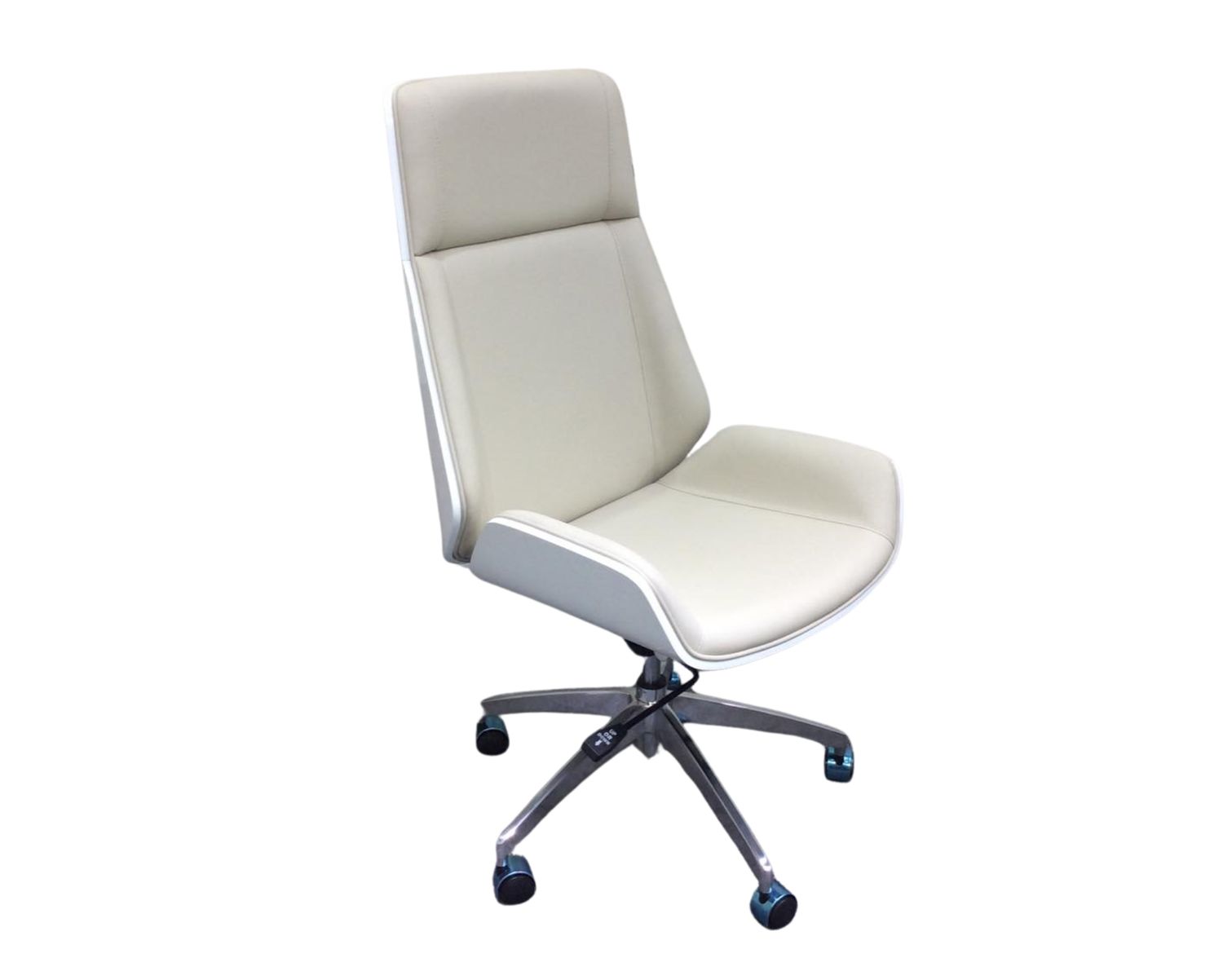 Ofix Premium H10 Bentwood Office Chair (White, Grey)