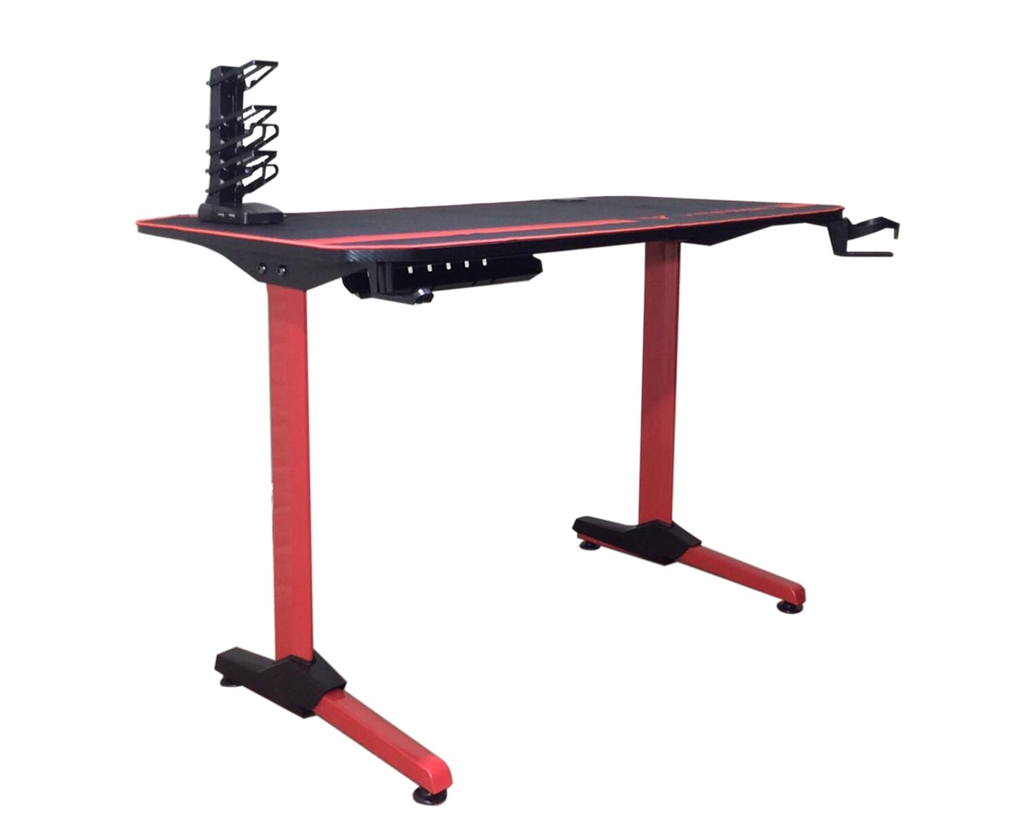 OFX Vitesse GD2 Carbon Texture Gaming Desk (111*60) (Red), Color:: Vitesse GD2 Red (d23116033) (Best Seller-Limited Stock)