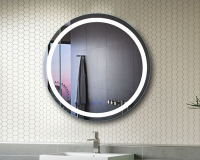 MYKE Illuminated Round Mirror (Anti-Corrosion Technology) -DP321F