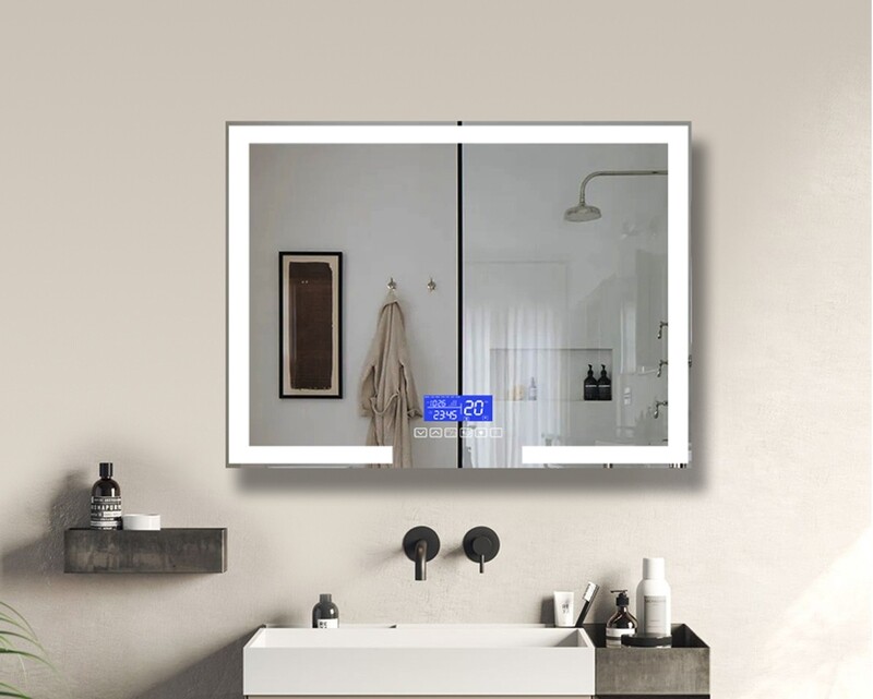 MYKE Illuminated Mirror (Anti-Corrosion Technology) -DP314A w/ Bluetooth Speaker