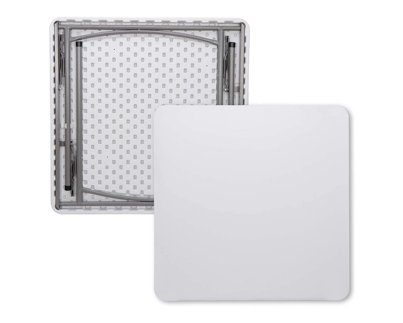 Ofix 86cm Square Table (White)