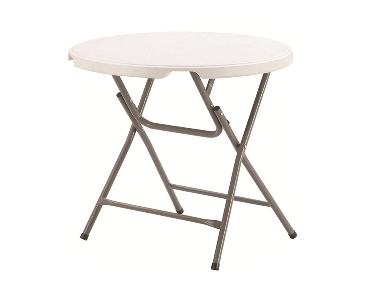 Ofix 80cm Round Folding Table (White)