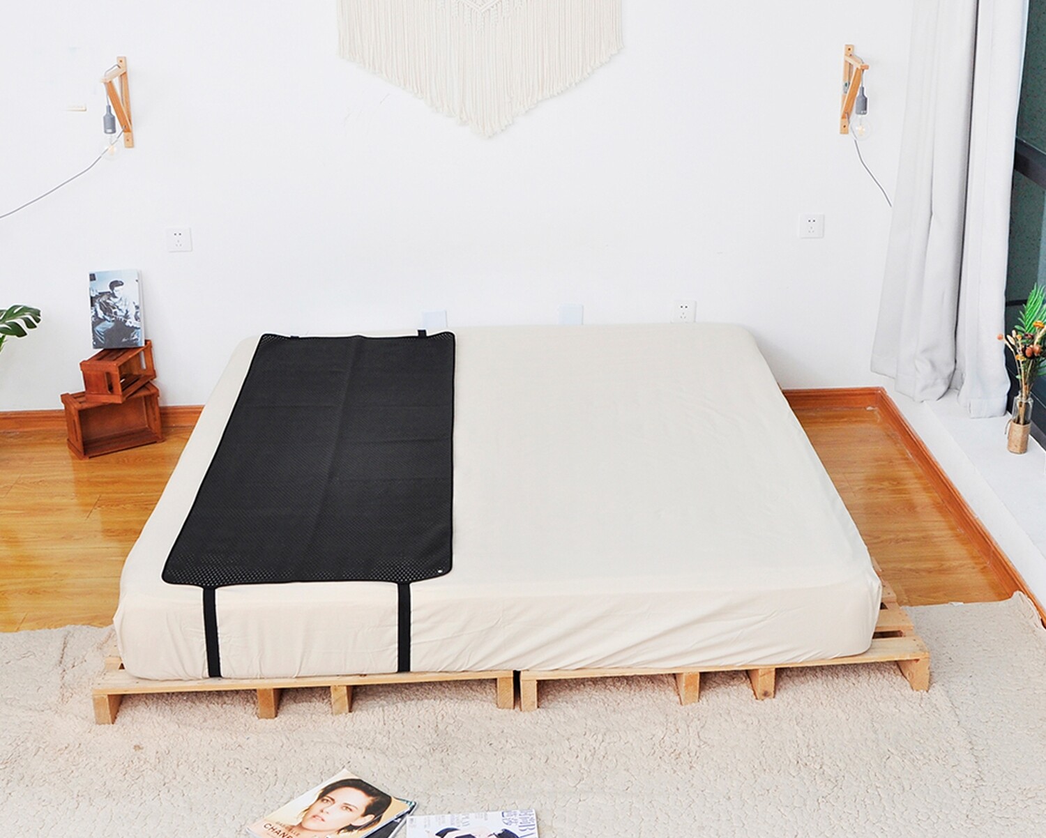 Flotti Sleeping Mat for Earthing, Size:: Sleeping Mat for Earthing - 68*185cm (Grounding Wire &amp; Plug Included)