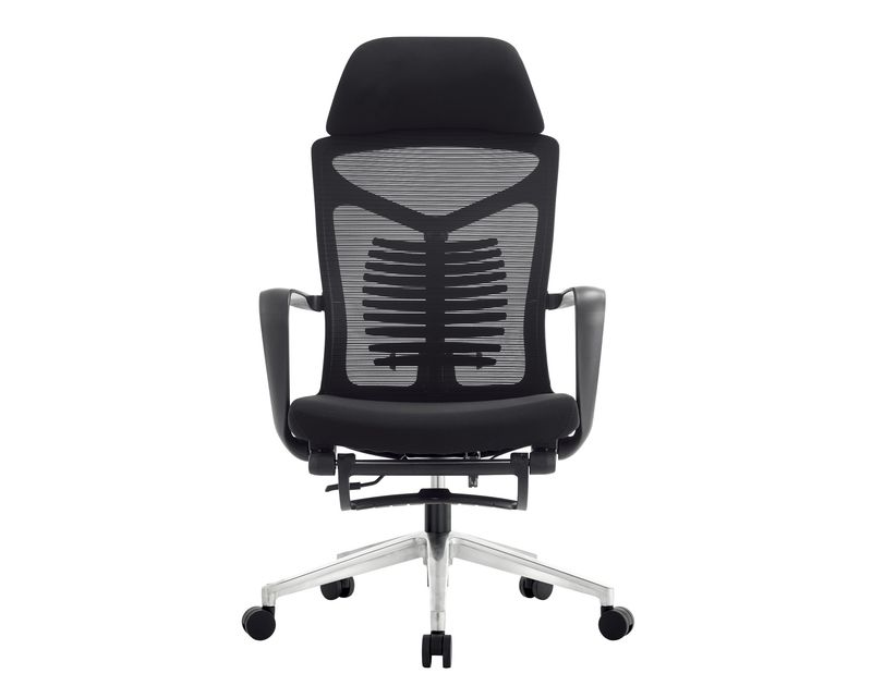 XTM Premium X13 PRO  / Premium X13 XTM Bionic Spine Support Chair w/ Footrest (Aluminum Base) (Black) (2 Years Warranty)