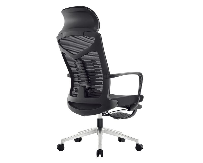 XTM Premium X13 PRO  / Premium X13 XTM Bionic Spine Support Chair w/ Footrest (Aluminum Base) (Black) (2 Years Warranty)